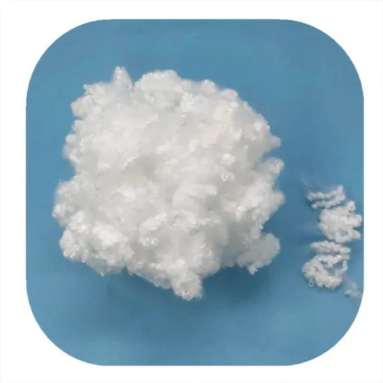 Virgin Hcs Polyester Staple Fiber Filling 3D 7D 15D Hollow Siliconized Fiber